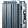 Stylish and Secure: LUGGEX Zipperless 20-Inch Carry-On