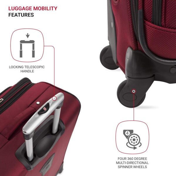 Travel in Style: SwissGear Sion 25-Inch Burgundy Luggage Review