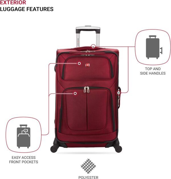 Travel in Style: SwissGear Sion 25-Inch Burgundy Luggage Review