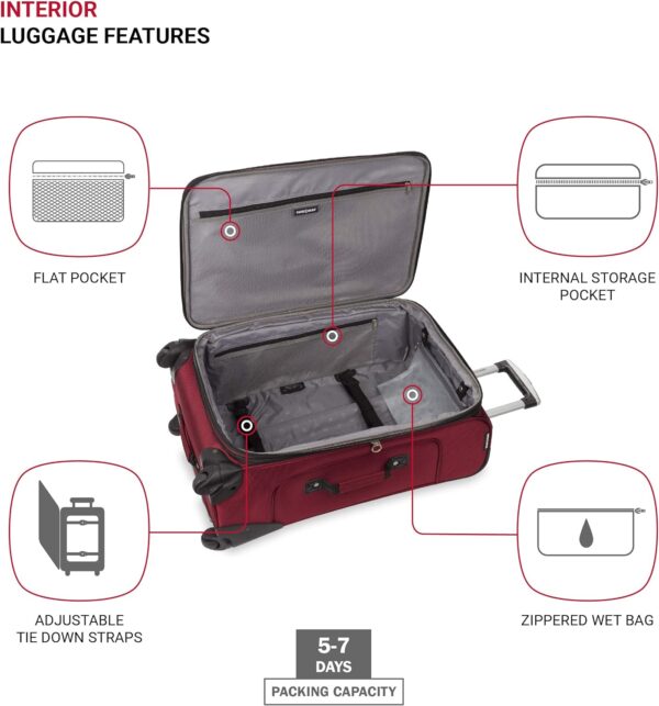 Travel in Style: SwissGear Sion 25-Inch Burgundy Luggage Review