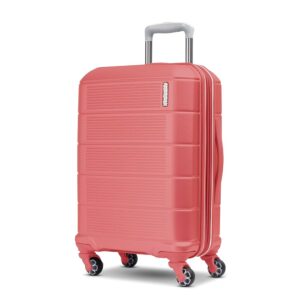 American Tourister Stratum 2.0 Expandable Hardside Luggage with Spinner Wheels, Soft Coral, Carry-on American Tourister Stratum 2.0 Expandable Hardside Luggage with Spinner Wheels, Soft Coral, Carry-on