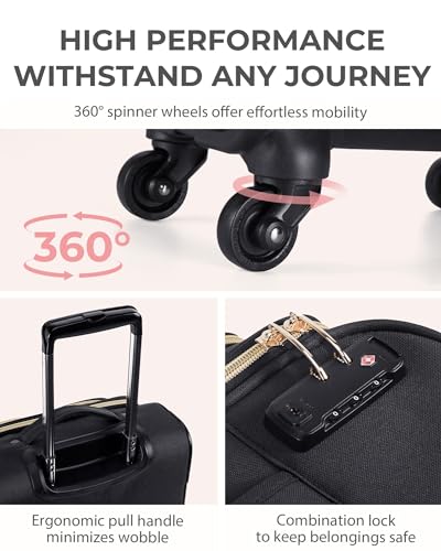 BAGSMART Underseat-Black 16-Inch Carry-On Luggage Review BAGSMART Underseat-Black 16-Inch Carry-On Luggage Review