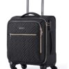 BAGSMART Underseat Carry On luggage Airline approved, 16-inch Softside Underseater Travel Suitcase with Spinner Wheels Lightweight Overnight Bag Small Rolling Carry-on for Women... BAGSMART Underseat Carry On luggage Airline approved, 16-inch Softside Underseater Travel Suitcase with Spinner Wheels Lightweight Overnight Bag Small Rolling Carry-on for Women...