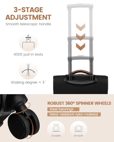 LOVEVOOK 20 Inch Carry On Luggage TSA Lock Review LOVEVOOK 20 Inch Carry On Luggage TSA Lock Review