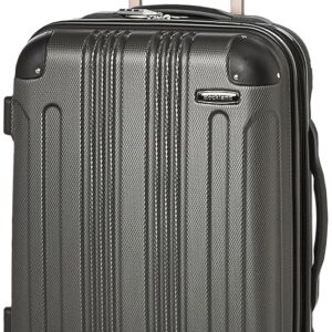 Rockland London Hardside Spinner Wheel Luggage, Grey, Carry-On 20-Inch Rockland London Hardside Spinner Wheel Luggage, Grey, Carry-On 20-Inch