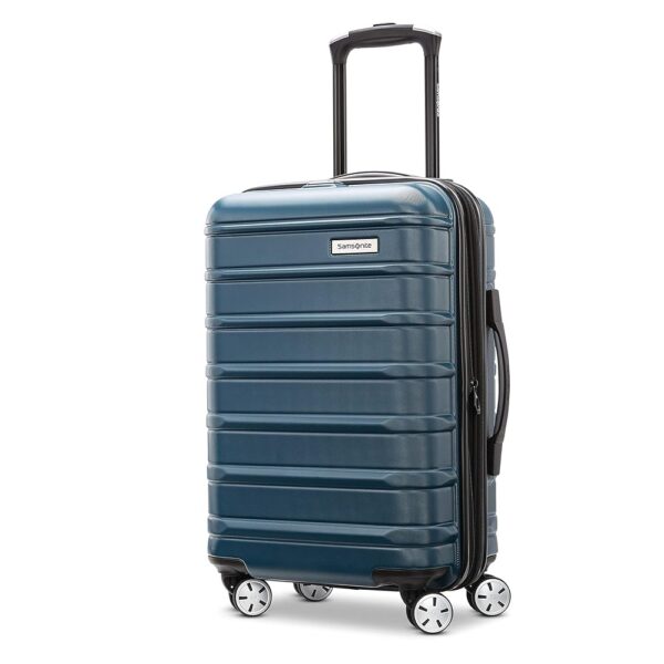 Samsonite Omni 2 Hardside Expandable Luggage with Spinners, Nova Teal, Carry-On 19-Inch Samsonite Omni 2 Hardside Expandable Luggage with Spinners, Nova Teal, Carry-On 19-Inch