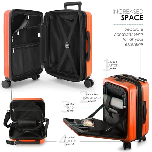 TravelArim VC-TA-L-ORG Review: Durable 22-Inch Carry-On Luggage TravelArim VC-TA-L-ORG Review: Durable 22-Inch Carry-On Luggage