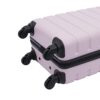 Wrangler Hardside Spinner Carry-On Luggage 22-Inch Lilac Review Wrangler Hardside Spinner Carry-On Luggage 22-Inch Lilac Review