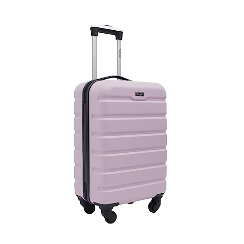 Wrangler Hardside Spinner Carry-On Luggage 22-Inch Lilac Review Wrangler Hardside Spinner Carry-On Luggage 22-Inch Lilac Review