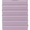 Wrangler Hardside Spinner Carry-On Luggage, Lilac, 22-Inch Wrangler Hardside Spinner Carry-On Luggage, Lilac, 22-Inch