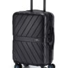 BAGSMART Carry On Luggage 22x14x9 Airline Approved With TSA Lock, 1OO% Polycarbonate Hardside Luggage with Spinner Wheels, Durable Hard Shell Carry On Suitcase 20 inch Black BAGSMART Carry On Luggage 22x14x9 Airline Approved With TSA Lock, 1OO% Polycarbonate Hardside Luggage with Spinner Wheels, Durable Hard Shell Carry On Suitcase 20 inch Black