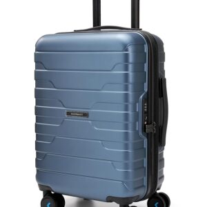 BAGSMART Carry On Luggage 22x14x9 Airline Approved with TSA Lock,20 Inch Lightweight Luggage with Spinner Wheels,100% PC Hard Shell Carry On Suitcases for Men Women,Royal Blue BAGSMART Carry On Luggage 22x14x9 Airline Approved with TSA Lock,20 Inch Lightweight Luggage with Spinner Wheels,100% PC Hard Shell Carry On Suitcases for Men Women,Royal Blue