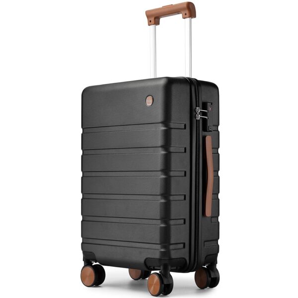 Carry on Luggage Suitcase, 22x14x9 Airline Approved 20 Inch Hardside Carry-on Luggage with Spinner Wheels, Hard Shell Luggage with TSA Lock, Hard Case Small Travel Suitcase...