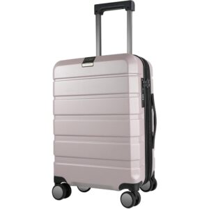 KROSER Hardside Expandable Carry On Luggage with Spinner Wheels & Built-in TSA Lock, Durable Suitcase Rolling Luggage with USB Port, Carry-On 20-Inch, Matte Purple/Pink KROSER Hardside Expandable Carry On Luggage with Spinner Wheels & Built-in TSA Lock, Durable Suitcase Rolling Luggage with USB Port, Carry-On 20-Inch, Matte Purple/Pink