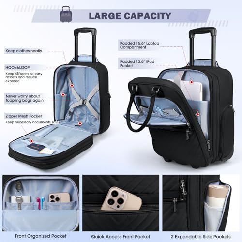 Reveal the best underseat carry-on luggage by RAINSMORE in this detailed review! Reveal the best underseat carry-on luggage by RAINSMORE in this detailed review!