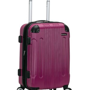 Rockland London Hardside Expandable Luggage with Spinner Wheels, Pink, Carry-On 20-Inch Rockland London Hardside Expandable Luggage with Spinner Wheels, Pink, Carry-On 20-Inch