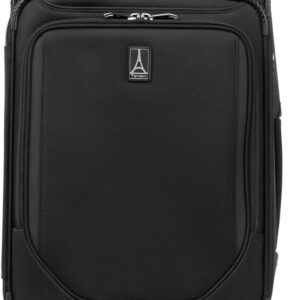 Travelpro Crew Classic Lightweight Softside Expandable Carry on Luggage, 8 Wheel Spinner Suitcase, Men and Women, Carry On 21-Inch, Black Travelpro Crew Classic Lightweight Softside Expandable Carry on Luggage, 8 Wheel Spinner Suitcase, Men and Women, Carry On 21-Inch, Black