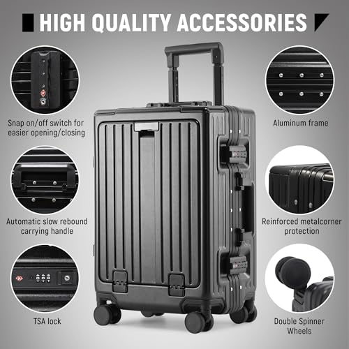 What makes UrbanExplorer carry-on suitcase the best choice for modern travelers? Review!
