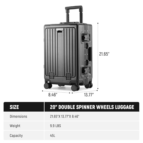 What makes UrbanExplorer carry-on suitcase the best choice for modern travelers? Review!