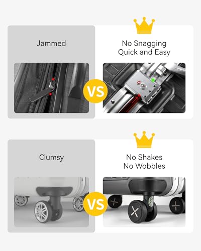 Why Choose LUGGEX Zipperless Carry-On? A Detailed Review of Its Features Why Choose LUGGEX Zipperless Carry-On? A Detailed Review of Its Features