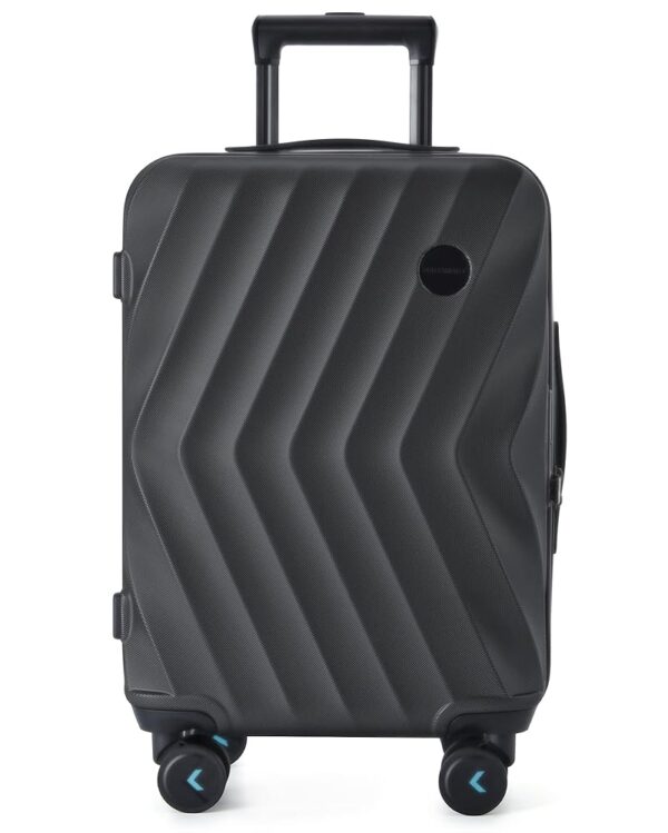 BAGSMART Carry On Luggage, PC Hardside Suitcase 22x14x9 Airline Approved, 20 Inch Travel Carry-on Luggage with Spinner Wheels, Lightweight Rolling Suitcases for Men Women,Black BAGSMART Carry On Luggage, PC Hardside Suitcase 22x14x9 Airline Approved, 20 Inch Travel Carry-on Luggage with Spinner Wheels, Lightweight Rolling Suitcases for Men Women,Black
