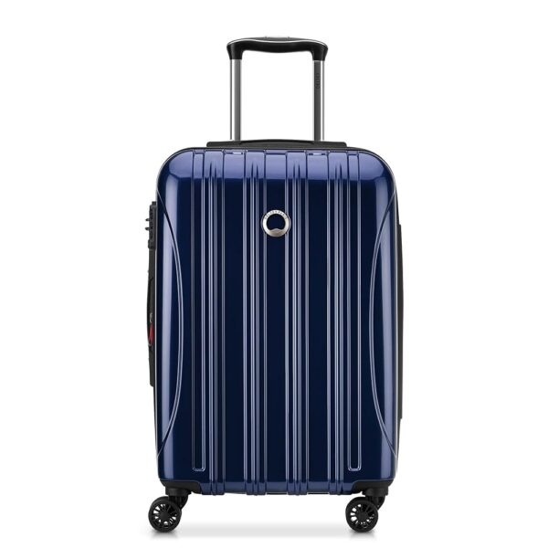 DELSEY PARIS Helium Aero Hardside Expandable Luggage with Spinner Wheels, Blue Cobalt, Carry-On 21 Inch DELSEY PARIS Helium Aero Hardside Expandable Luggage with Spinner Wheels, Blue Cobalt, Carry-On 21 Inch