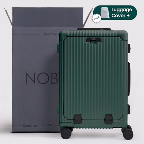 Evaluate if the Nobl Travel Zipperless Carry-On Suitcase lives up to its claims review!