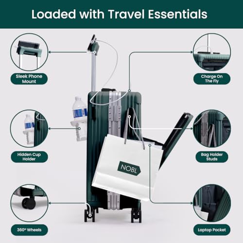Evaluate if the Nobl Travel Zipperless Carry-On Suitcase lives up to its claims review!