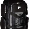 Fila 22" Lightweight Carry On Rolling Duffel Bag, Black, One Size Fila 22" Lightweight Carry On Rolling Duffel Bag, Black, One Size