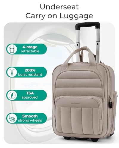 Investigate if the BAGSMART Underseat Carry-On Luggage is the ultimate travel solution review