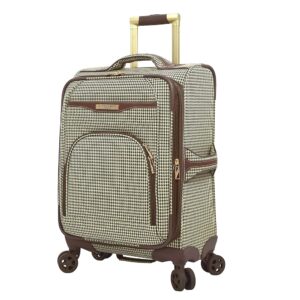 London Fog Oxford III Expandable Spinner, Olive, Carry-On 20-Inch London Fog Oxford III Expandable Spinner, Olive, Carry-On 20-Inch