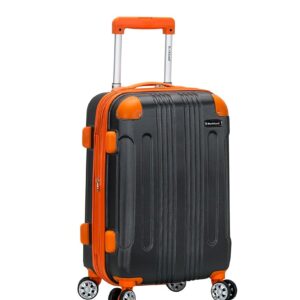 Rockland London Hardside Expandable Luggage with Spinner Wheels, Grey, Carry-On 20-Inch Rockland London Hardside Expandable Luggage with Spinner Wheels, Grey, Carry-On 20-Inch