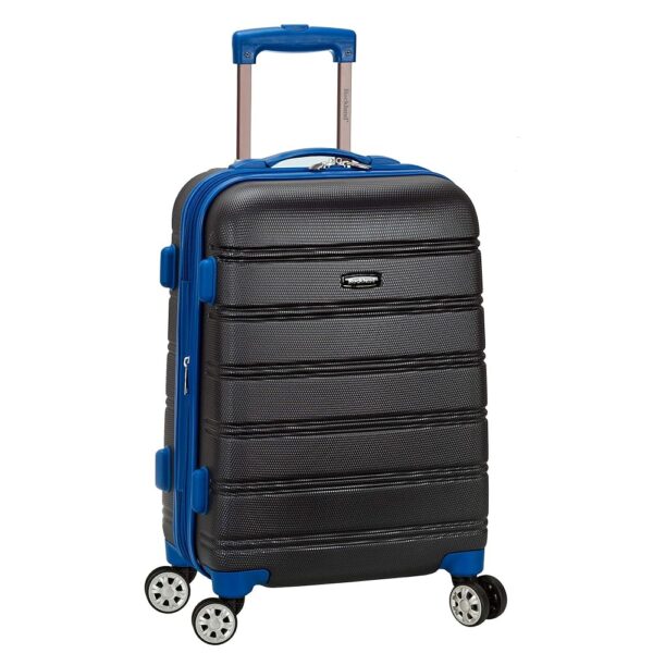 Rockland Melbourne Hardside Expandable Spinner Wheel Luggage, Grey, Carry-On 20-Inch Rockland Melbourne Hardside Expandable Spinner Wheel Luggage, Grey, Carry-On 20-Inch