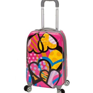 Rockland Vision Hardside Spinner Wheel Luggage, Assorted/Multicolor, Carry-On 20-Inch Rockland Vision Hardside Spinner Wheel Luggage, Assorted/Multicolor, Carry-On 20-Inch