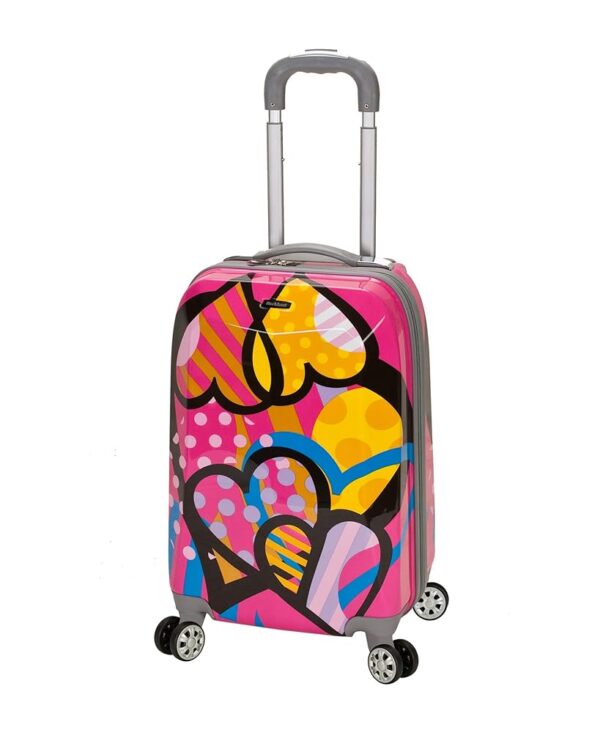 Rockland Vision Hardside Spinner Wheel Luggage, Assorted/Multicolor, Carry-On 20-Inch Rockland Vision Hardside Spinner Wheel Luggage, Assorted/Multicolor, Carry-On 20-Inch