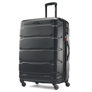 Samsonite Omni PC Hardside Expandable Luggage with Spinner Wheels, Black, Checked-Large 28-Inch Samsonite Omni PC Hardside Expandable Luggage with Spinner Wheels, Black, Checked-Large 28-Inch