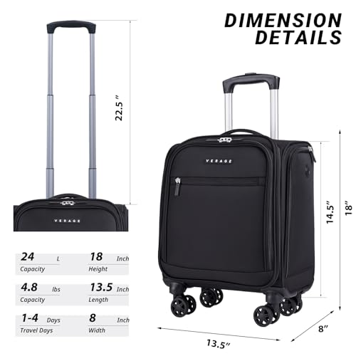 Should you buy the Verage Underseat Carry-On Luggage? A detailed review awaits!