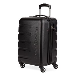 SwissGear 7366 Hardside Expandable Luggage with Spinner Wheels, Black, Carry-On 19-Inch SwissGear 7366 Hardside Expandable Luggage with Spinner Wheels, Black, Carry-On 19-Inch