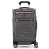 Travelpro Platinum Elite Softside Expandable Carry on Luggage, 8 Wheel Spinner Suitcase, USB Port, Suiter, Men and Women, Vintage Grey, Carry On 21-Inch Travelpro Platinum Elite Softside Expandable Carry on Luggage, 8 Wheel Spinner Suitcase, USB Port, Suiter, Men and Women, Vintage Grey, Carry On 21-Inch