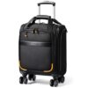 Underseat Carry On Luggage with Spinner Wheels,16-Inch Softside Suitcase with USB Charging Port, Lightweight Travel Bag Airline Approved for Men Women, Black Underseat Carry On Luggage with Spinner Wheels,16-Inch Softside Suitcase with USB Charging Port, Lightweight Travel Bag Airline Approved for Men Women, Black