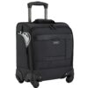Wrangler 4-Wheel Spinner Luggage with Side USB Port, Charcoal, 17-Inch Underseat Carry-On Wrangler 4-Wheel Spinner Luggage with Side USB Port, Charcoal, 17-Inch Underseat Carry-On