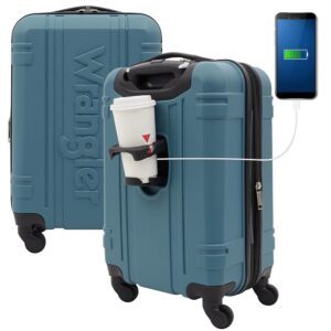 Wrangler Astral Hardside Luggage, Hydro, 20-Inch Carry-On Wrangler Astral Hardside Luggage, Hydro, 20-Inch Carry-On
