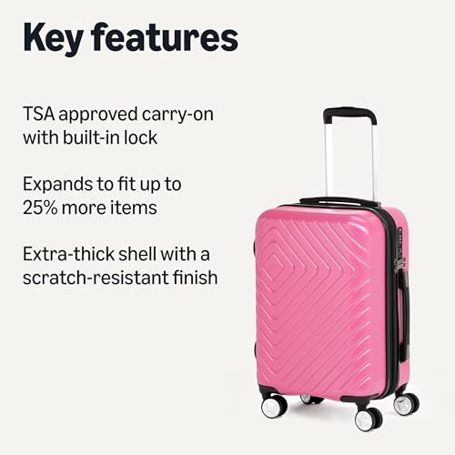 Amazon Basics Carry-On Luggage Review Durable Expandable Spinner with TSA Lock Amazon Basics Carry-On Luggage Review Durable Expandable Spinner with TSA Lock