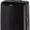 American Tourister Belle Voyage Hardside Luggage with Spinner Wheels, Black, Checked-Large 28-Inch