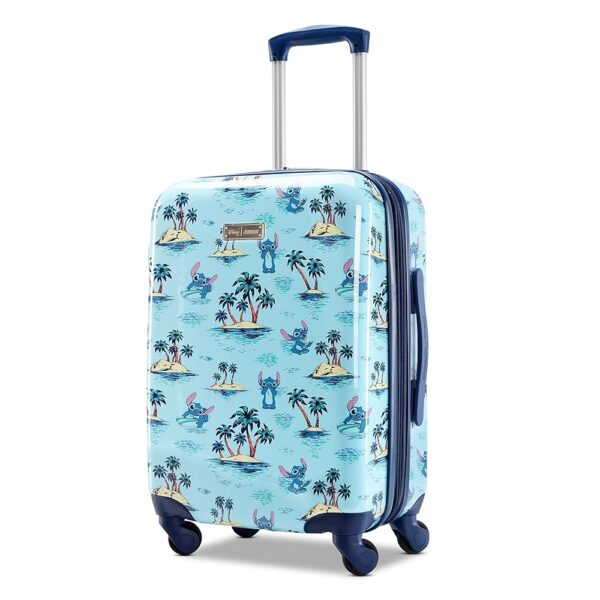 American Tourister Disney Stitch Hardside Luggage with Spinner Wheels, Carry-On 20-Inch, Stitch American Tourister Disney Stitch Hardside Luggage with Spinner Wheels, Carry-On 20-Inch, Stitch