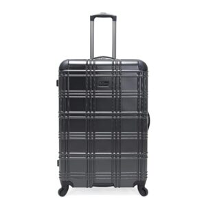 Ben Sherman Nottingham Lightweight Hardside 4-Wheel Spinner Travel Luggage, Charcoal, 28-Inch Checked Ben Sherman Nottingham Lightweight Hardside 4-Wheel Spinner Travel Luggage, Charcoal, 28-Inch Checked