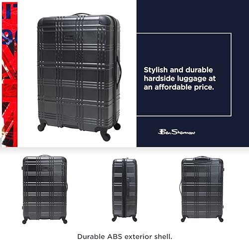 Ben Sherman Nottingham Lightweight Hardside Luggage Review Durable 4-Wheel Spinner Tested Ben Sherman Nottingham Lightweight Hardside Luggage Review Durable 4-Wheel Spinner Tested