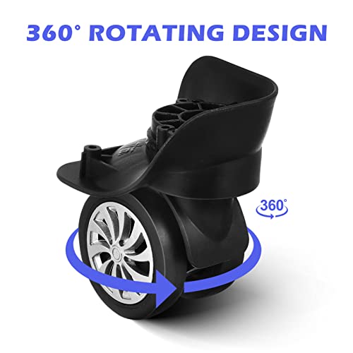 BESPORTBLE Luggage Replacement Wheels Review Durable Smooth Suitcase Swivel Upgrade