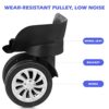 BESPORTBLE Luggage Replacement Wheels Review Durable Smooth Suitcase Swivel Upgrade