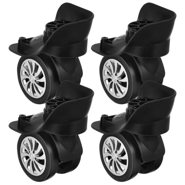 BESPORTBLE Luggage Swivel Wheels, Suitcase Replacement Wheels Swivel Wheel 4Pcs